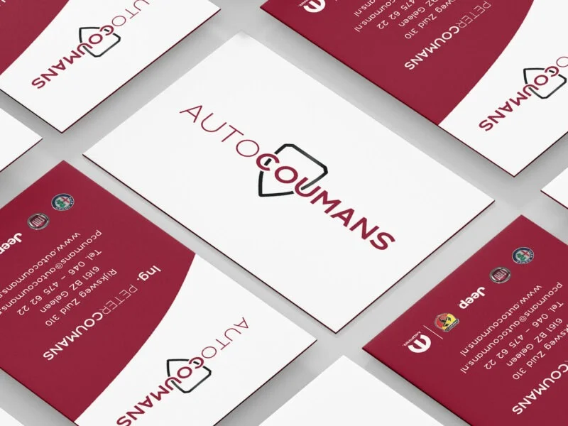 Auto Coumans businesscards